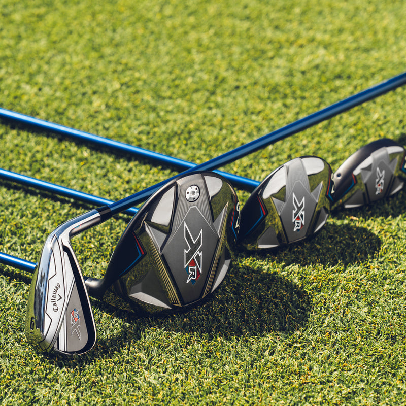 Callaway XR 26 14-Piece Stand Bag Package Set - Graphite - Blue/Red