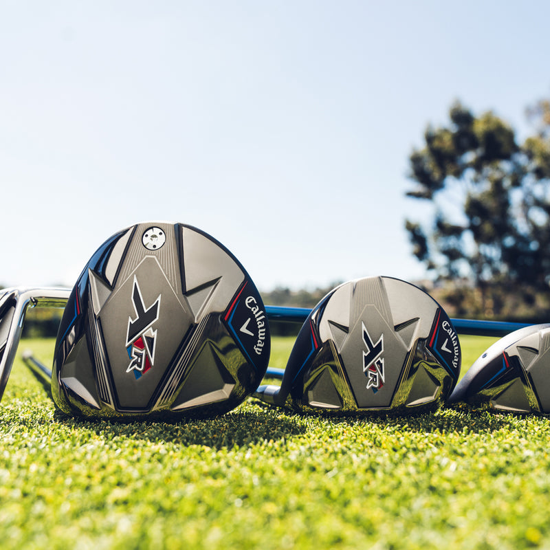 Callaway XR 26 14-Piece Stand Bag Package Set - Graphite - Blue/Red