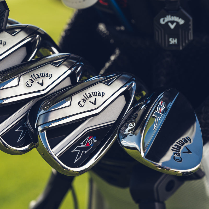 Callaway XR 26 14-Piece Stand Bag Package Set - Graphite - Blue/Red