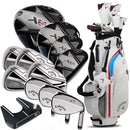 Callaway XR 26 13-Piece Stand Bag Package Set - Graphite - Blue/Red