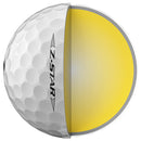 Srixon Z-Star Golf Balls FREE Personalised Text - White