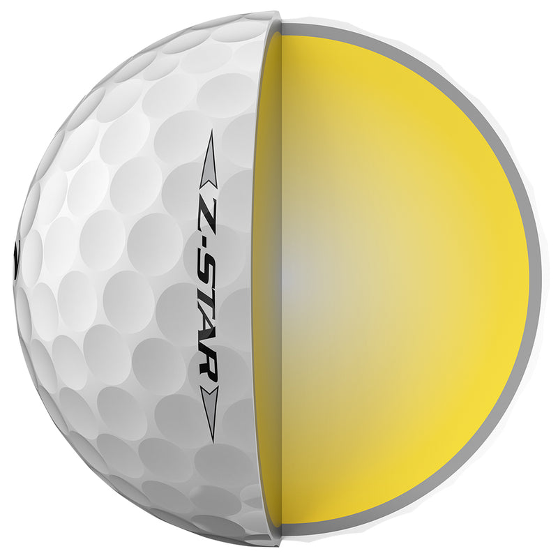 Srixon Z-Star Golf Balls - White - 12 Pack
