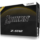 Srixon Z-Star Golf Balls FREE Personalised Text - White