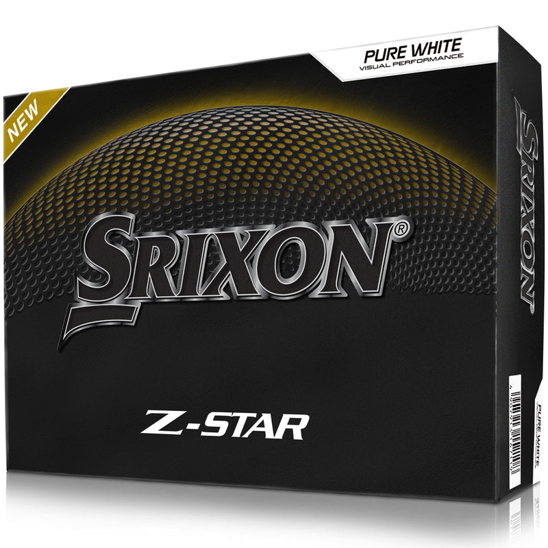 Srixon Z-Star Golf Balls - White - 12 Pack