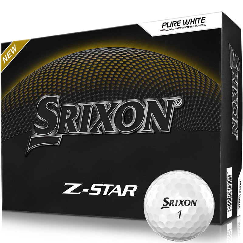Srixon Z-Star Golf Balls - White - 12 Pack