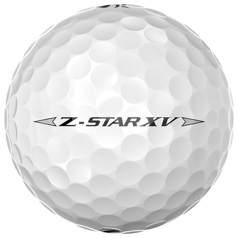 Srixon Z-Star XV Golf Balls FREE Personalised Text - White - Double Dozen