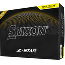 Srixon Z-Star Golf Balls - Yellow - 12 Pack
