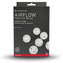Masters Airflow XP Practise Balls 12 Pack - White