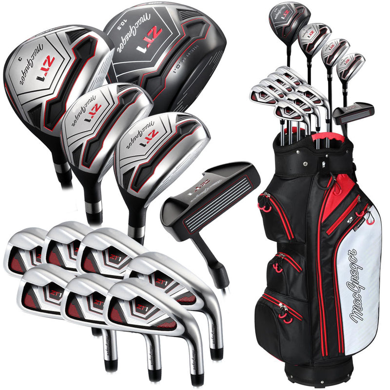 MacGregor ZT1 13-Piece Cart Bag Package Set - Graphite