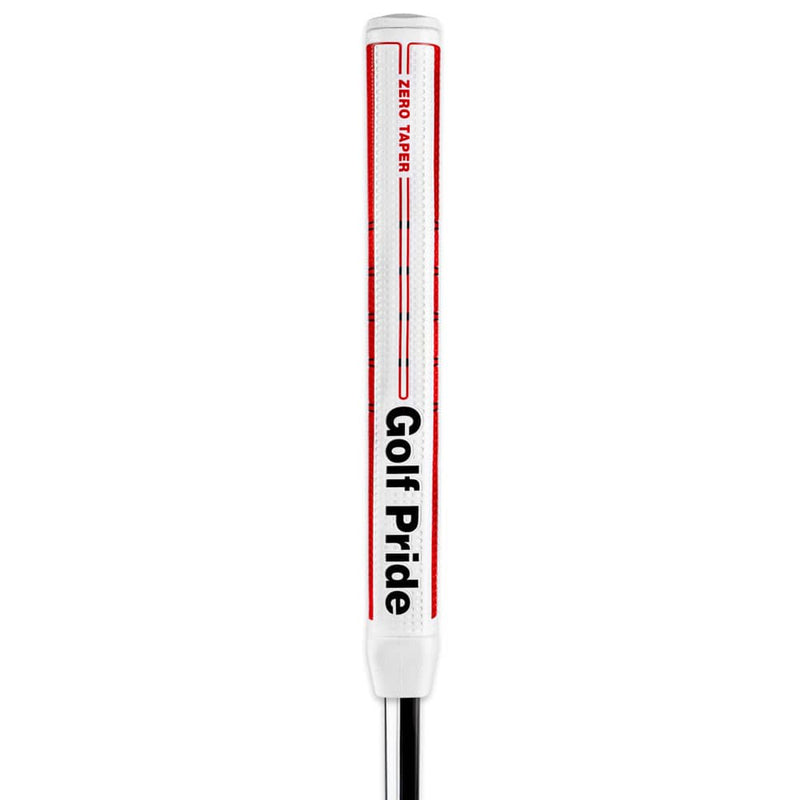 Golf Pride Zero Taper Medium Putter Grip - Red/White