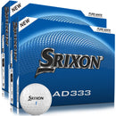 Srixon AD333 Golf Balls - Double Dozen - White