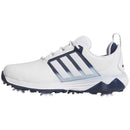 adidas Adipower 26 Waterproof Spiked Shoes - Footwear White/Collegiate Navy/Crystal Sky