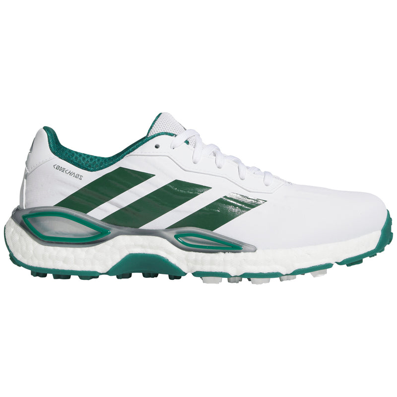 adidas Codechaos 27 Spikeless Shoes - Footwear White/Collegiate Green/Silver Metallic
