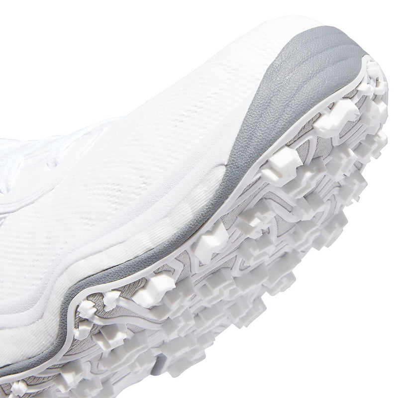 adidas CODECHAOS '25 Spikeless Waterproof Shoes - White/Silver Metallic/Grey Two