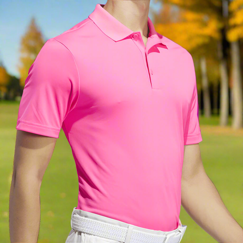 adidas Core Performance Primegreen Polo Shirt - Solar Pink