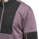 adidas Go-To DWR Hybrid 1/2 Zip Pullover - Shadow Fig/Black