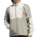 adidas Go-To DWR Hybrid 1/2 Zip Pullover - Silver Pebble/Alumina
