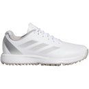 adidas Jr Adizero ZG Spikeless Waterproof Shoes - White/Silver Metallic/Iron Metallic