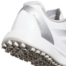 adidas Jr Adizero ZG Spikeless Waterproof Shoes - White/Silver Metallic/Iron Metallic