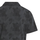 adidas Jr Printed Scripted Polo Shirt - Carbon/Black