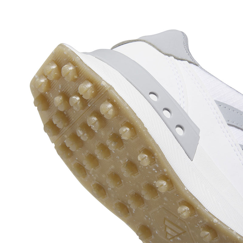 adidas Jr S2G 24 Spikeless Shoes - Ftwr White/Halo Silver/Gum4