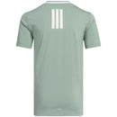 adidas Jr Sport Collar Polo Shirt - Silver Green