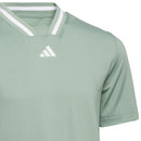 adidas Jr Sport Collar Polo Shirt - Silver Green
