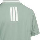 adidas Jr Sport Collar Polo Shirt - Silver Green