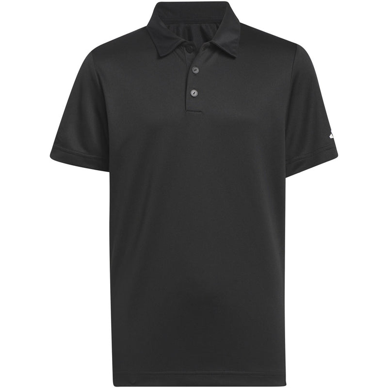 adidas Junior Boys Performance Polo Shirt - Black