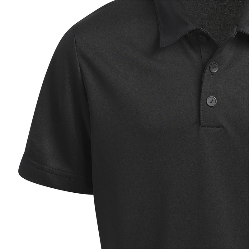 adidas Junior Boys Performance Polo Shirt - Black