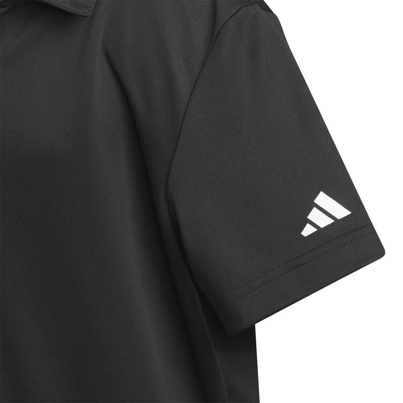 adidas Junior Boys Performance Polo Shirt - Black