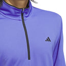 adidas Lightweight 1/2 Zip Top - Cobalt Blue