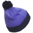 adidas COLD.RDY Three Stripe Pom Beanie - Cobalt Blue