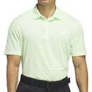 adidas Mesh Print Polo Shirt - Green Spark/Crystal Jade