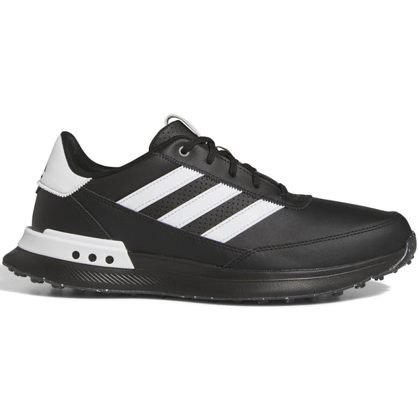 adidas S2G 24 Spikeless Leather Waterproof Shoes - Core Black/Ftwr White/Iron Met.