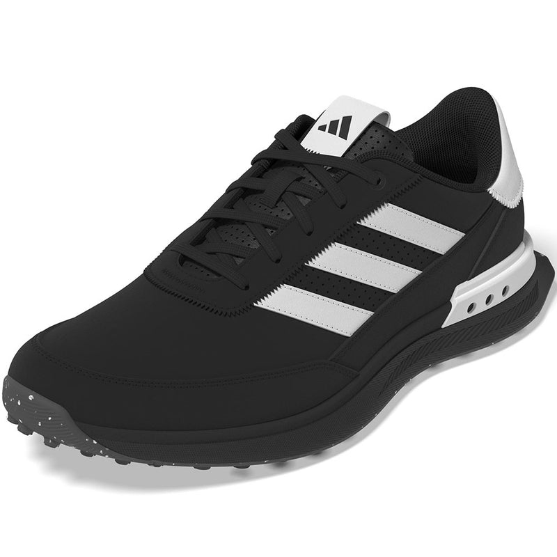 adidas S2G 24 Spikeless Leather Waterproof Shoes - Core Black/Ftwr White/Iron Met.