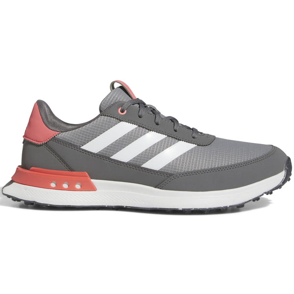 adidas S2G 24 Spikeless Waterproof Shoes - Grey Three/Ftwr White/Preloved Scarlet