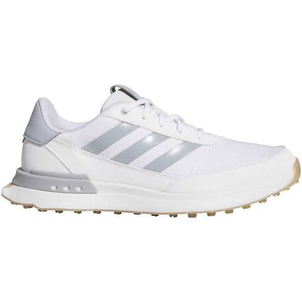 adidas S2G 24 Spikeless Waterproof Shoes - White/Halo Silver/Gum 4
