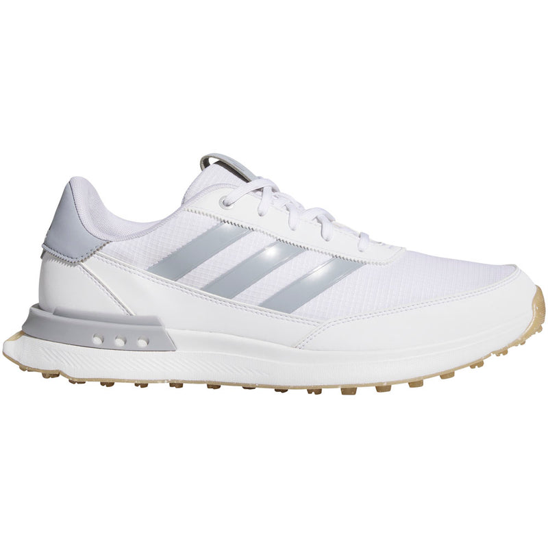 adidas S2G 24 Spikeless Waterproof Shoes - White/Halo Silver/Gum 4