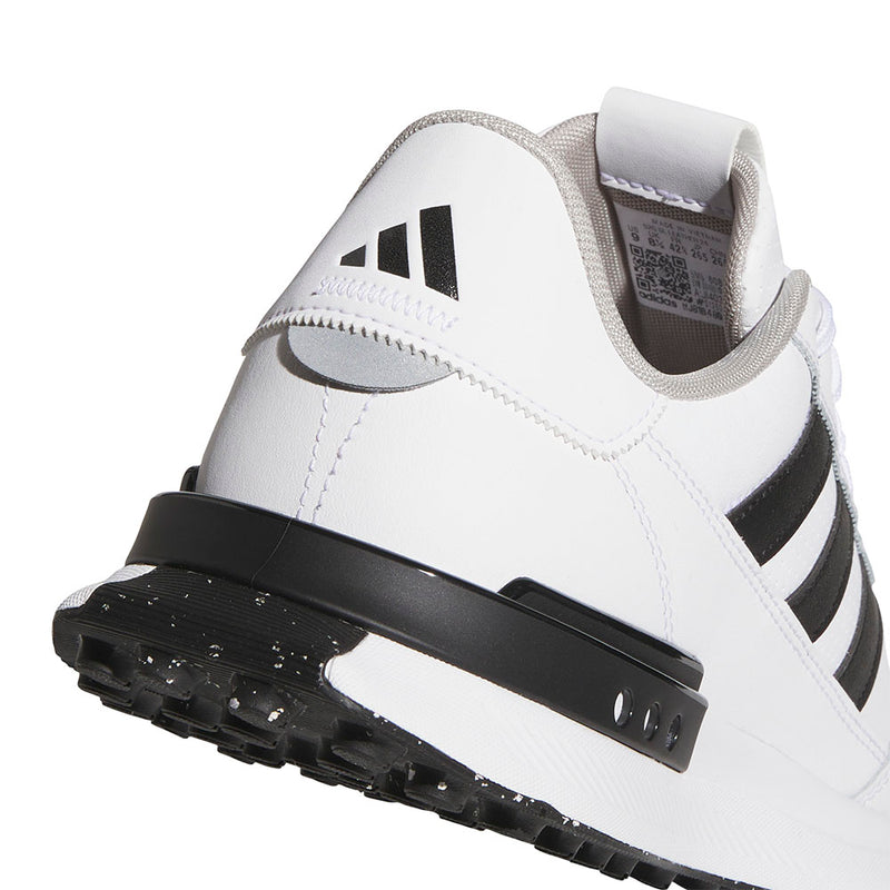adidas S2G Leather 24 Spikeless Waterproof Shoes - White/Core Black/Grey Two