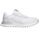 adidas S2G Leather Spikeless Ladies Waterproof Shoes - White/White/Silver Mettalic