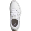 adidas S2G Leather Spikeless Ladies Waterproof Shoes - White/White/Silver Mettalic