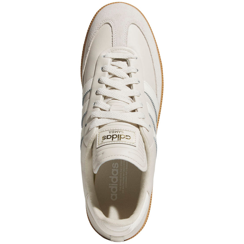 adidas Golf Originals Samba Golf Spikeless Waterproof Shoes - Alumina/Off White/Gum