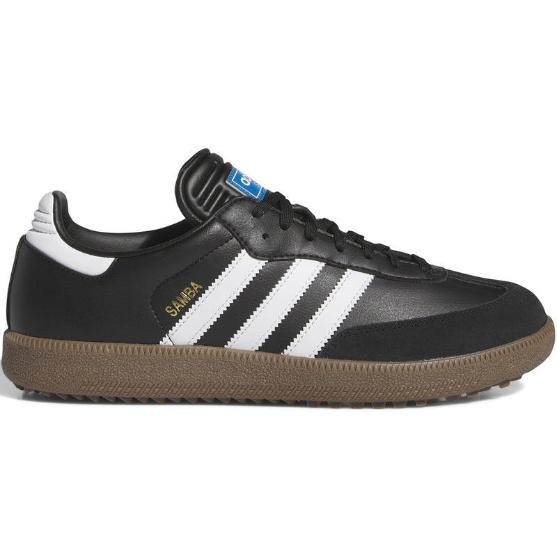 adidas Golf Originals Samba Spikeless Shoes - Core Black/White/Gum