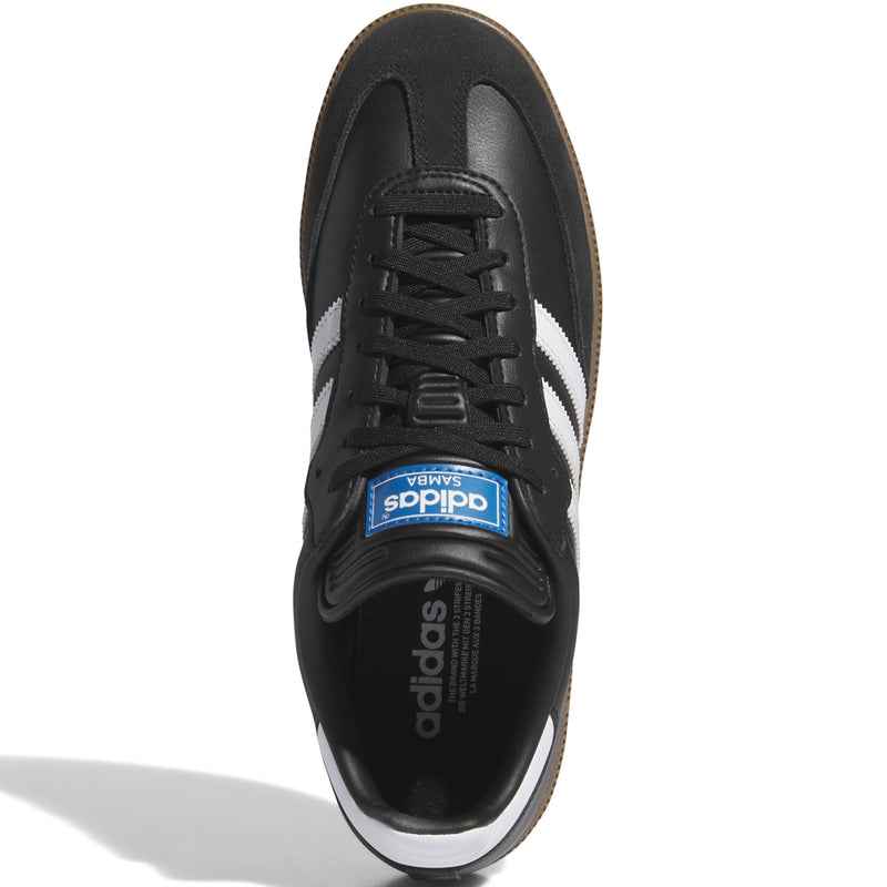 adidas Golf Originals Samba Spikeless Shoes - Core Black/White/Gum