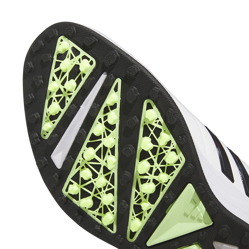 adidas Solarmotion 24 Spikeless Waterproof Shoes - Ftwr White/Core Black/Green Spark