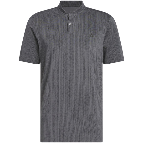 adidas Sport Stripe Polo Shirt - Grey Six/Black