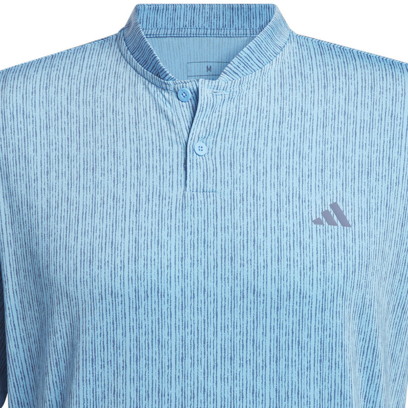 adidas Sport Stripe Polo Shirt - Semi Blue Burst/Preloved Ink