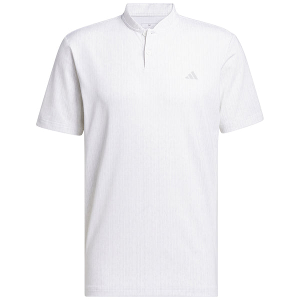 adidas Sport Stripe Polo Shirt - White/Grey Two
