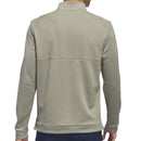 adidas Textured 1/4 Zip Pullover - Silver Pebble